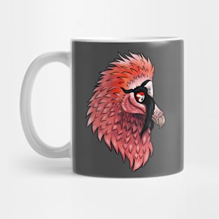 Bearded Vulture Head Mug